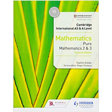 Cambridge International AS & A Level Mathematics Pure Mathematics 2 & 3 Coursebook - ISBN 978151042173