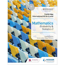 Hodder Cambridge International AS & A Level Mathematics Probability & Statistics 2 Coursebook - ISBN 9781510421776