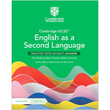 Cambridge IGCSE™ English as a Second Language Practice Tests without Answers with Digital Access (2 Years) - ISBN 9781009166089