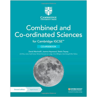 Cambridge IGCSE™ Combined and Co-ordinated Sciences Coursebook with Digital Access (2 Years) - ISBN 9781009311281