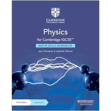 Cambridge Physics for Cambridge IGCSE™ Maths Skills Workbook with Digital Access (2 Years) - ISBN 9781108827355