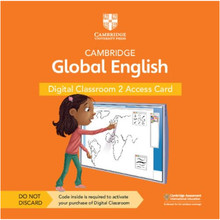 DIGITAL - Cambridge Global English Digital Classroom 2 Access Card (1 Year Site Licence)- ISBN 9781108925495