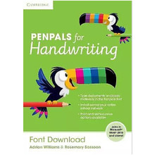 DIGITAL * - Penpals for Handwriting Font Download - ISBN 9781009332408