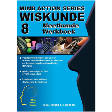 Mind Action Series Wiskunde Meetkunde Werkboek NKABV(2016) - Graad 8-ISBN 9781776111602