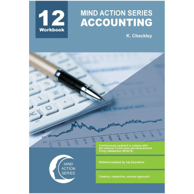 Mind Action Series Accounting Workbook NCAPS (2022) Grade 12- Punched ISBN 9781776118854