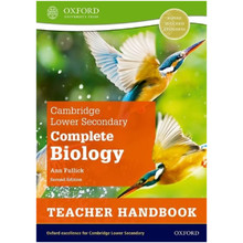 Oxford Cambridge Lower Secondary Complete Biology: Teacher Handbook (Second Edition) -ISBN 9781382018425