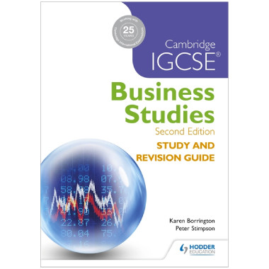 Cambridge IGCSE Business Studies Study and Revision Guide - ISBN 9781471856556