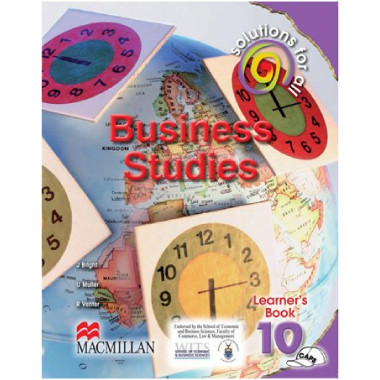 Solutions for all Business Studies Grade 10 Learner Book - ISBN 9781431006410