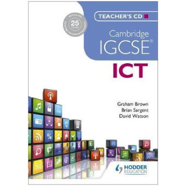 Cambridge IGCSE ICT Teacher's CD - ISBN 9781471807237