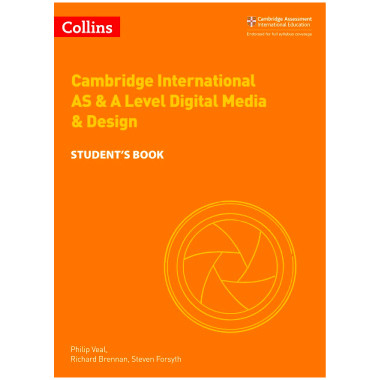 Cambridge AS and A Level Digital Media and Design Student’s Book - ISBN 9780008251000