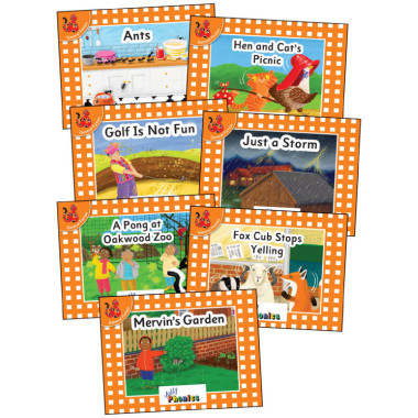 Jolly Phonics Orange Assrted Readers (Pk 21) Print - CAMBRILEARN - ISBN 9781844145898
