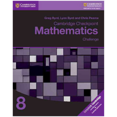 Cambridge Checkpoint Mathematics Challenge Workbook 8 - ISBN 9781316637425