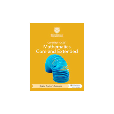 Cambridge IGCSE™ Mathematics Core and Extended Digital Teacher's Resource (5 Years Access) - ISBN 9781009298209