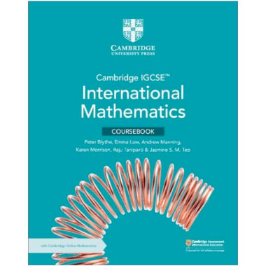 Cambridge IGCSE™ International Mathematics Coursebook with Cambridge Online Mathematics (2 Years Access) - ISBN 9781009295987