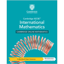 Cambridge IGCSE™ International Mathematics Cambridge Online Mathematics Course - Individual User Licence (1 Year Access) - ISBN 9781009295970