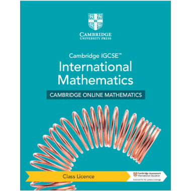 Cambridge IGCSE™ International Mathematics Cambridge Online Mathematics Course - Class Licence (1 Year Access) - ISBN 9781009377690