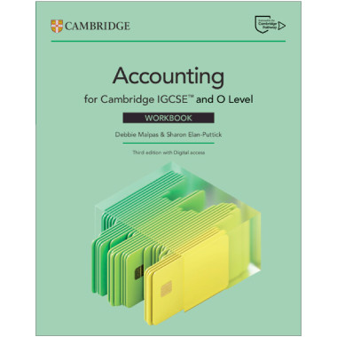 Cambridge IGCSE™ and O Level Accounting Workbook with Digital Access (2 Years) 3rd edition - ISBN 9781009814539