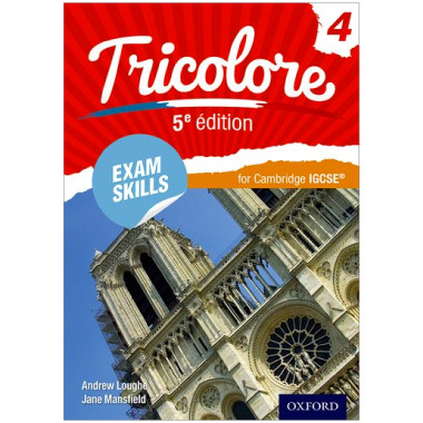 Oxford Tricolore 4 Exam Skills for Cambridge IGCSE Workbook & Audio CD (5th Edition) - ISBN 9780198412076
