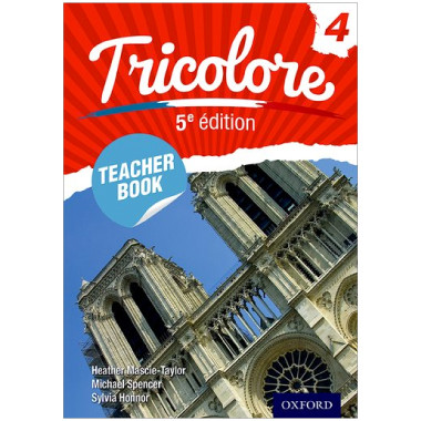 Oxford IGCSE Tricolore 4 Teacher Book (5th Edition) - ISBN 9780198374763