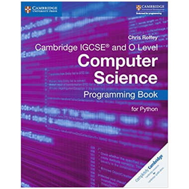 Cambridge IGCSE Computer Science Programming Book for Python - ISBN 9781316617823