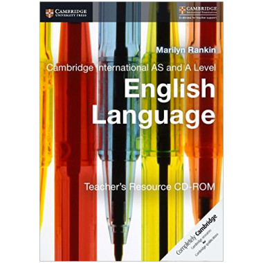 Cambridge International AS & A Level English Language Teacher's Resource CD-ROM - ISBN 9781107692350