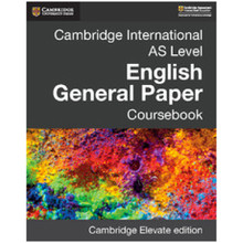 Cambridge International AS Level English General Paper Coursebook Elevate Edition (1 Year) - ISBN 9781108439688