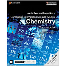 Cambridge International AS & A Level Chemistry Coursebook with CD-ROM and Cambridge Elevate Enhanced Edition (2 Years) - ISBN 9781316637739