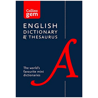 Collins Gem Dictionary and Thesaurus (Sixth Edition) - ISBN 9780008141714