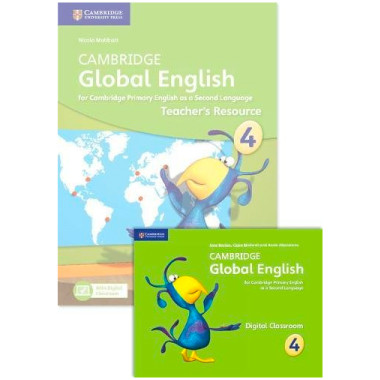 Cambridge Global English Stage 4 Teacher’s Resource Book with Digital Classroom - ISBN 9781108409513