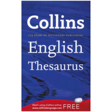 Collins A Format English Thesaurus - ISBN 9780007361656