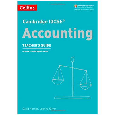 Collins Cambridge IGCSE Accounting Teacher’s Guide - ISBN 9780008254131