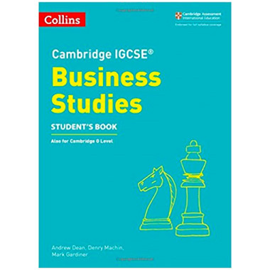 Collins Cambridge IGCSE Business Studies Student’s Book - ISBN 9780008258054