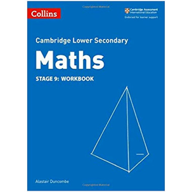 Collins Cambridge Lower Secondary Maths Stage 9 Workbook - ISBN 9780008213565