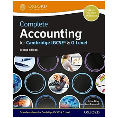 Complete Accounting for Cambridge IGCSE & O Level (2018 Edition) - ISBN 9780198425236