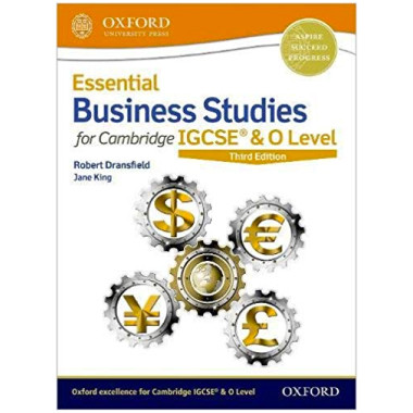 Essential Business Studies for Cambridge IGCSE Student Book 3rd Edition - ISBN 9780198424864