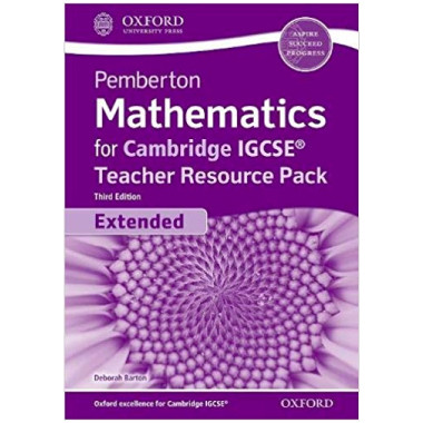 Pemberton Mathematics for Cambridge IGCSE Teacher Pack (Extended) 3rd Edition - ISBN 9780198428473