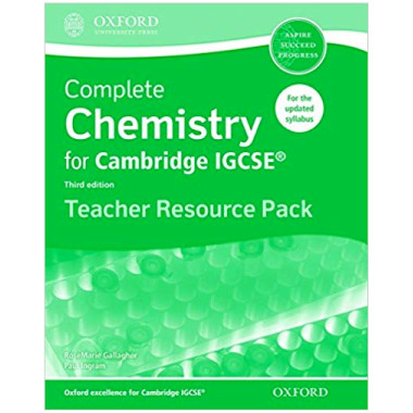 Complete Chemistry for Cambridge IGCSE: Teacher Resource Pack - ISBN 9780198308768