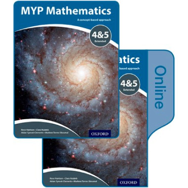 MYP Mathematics 4 & 5 Extended: Print and Online Course Book Pack - ISBN 9780198356295