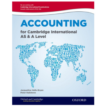 Accounting for Cambridge International AS and A Level Student Book - ISBN 9780198399711