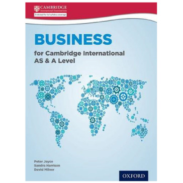 Oxford Business for Cambridge International AS and A Level Student Book - ISBN 9780198399773