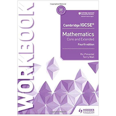 Cambridge IGCSE Mathematics Core And Extended Workbook - ISBN 9781510421707