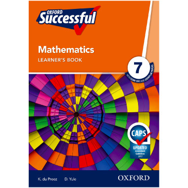 Oxford Successful MATHEMATICS Grade 7 Learners Book - ISBN 9780195996449