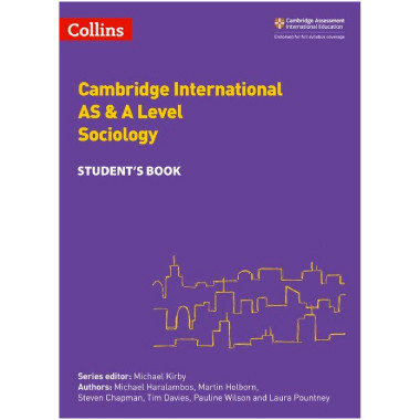 Collins Cambridge AS & A Level Sociology Student's Book - ISBN 9780008287627