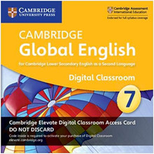Cambridge Global English Stage 7 Cambridge Elevate Digital Classroom Access Card (1 Year) - ISBN 9781108701563