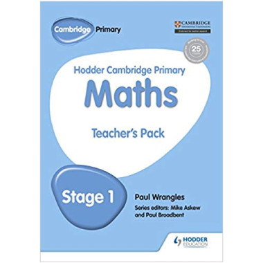 Hodder Cambridge Primary Maths Teacher's Pack 1 - ISBN 9781471884443