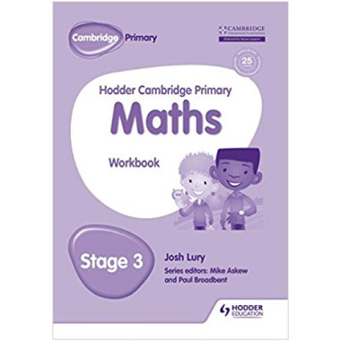 Hodder Cambridge Primary Maths Workbook Stage 3 - ISBN 9781471884610