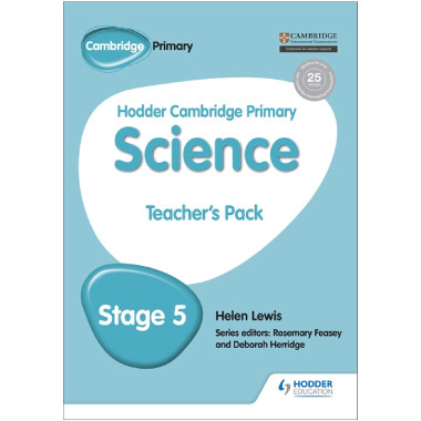 Hodder Cambridge Primary Science: Teacher's Pack 5 - ISBN 9781471884153