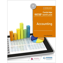 Hodder Cambridge IGCSE and O Level Accounting Student Coursebook - ISBN 9781510421219