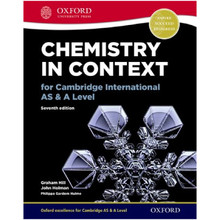 Oxford Chemistry in Context for Cambridge International AS & A Level - ISBN 9780198396185