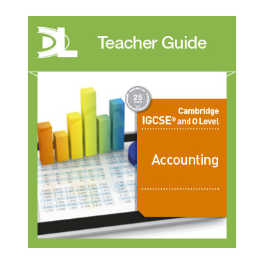 Cambridge IGCSE and O Level Accounting Online Teacher's Guide - ISBN 9781510424111
